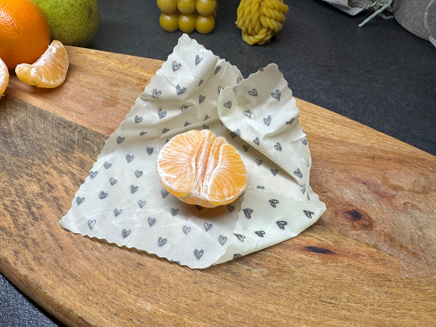 Bienenwachstuch-Set "Klatschmohn"