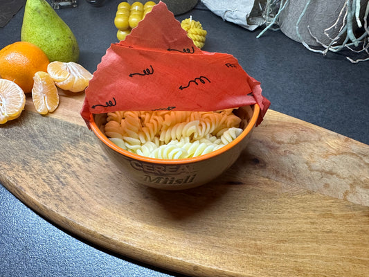 Bienenwachstuch-Set "Weihnachtsbäume"