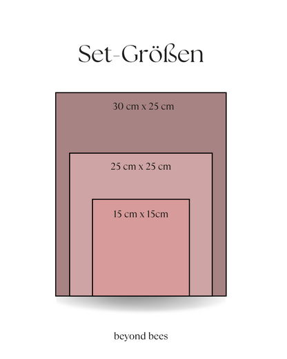 Bienenwachstuch-Set "Ab ins Grüne"
